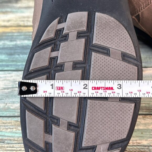 ABEO Smart System Loafer Shoe Womens Size 7.5 Brown Leather Round Toe Adjustable - Picture 11 of 13